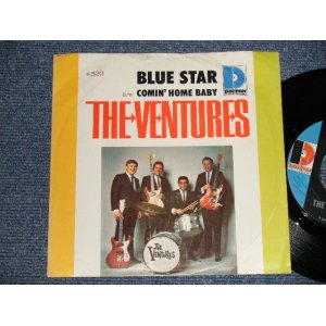 画像: THE VENTURES - A)BLUE STAR  B)COMIN' HOME BABY ((Ex++, VG/Ex SPLIT, WOL) / 1966 US AMERICA ORIGINAL " with PICTURE SLEEVE" "D Mark Label" Used 7" Single