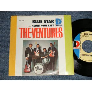 画像: THE VENTURES - A)BLUE STAR  B)COMIN' HOME BABY (Ex+++/MINT-) / 1966 US AMERICA ORIGINAL "Audition labelPromo" " with PICTURE SLEEVE" "D Mark Label" Used 7" Single