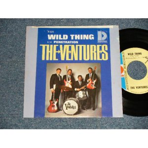 画像: THE VENTURES - A)WILD THING  B)PENETRATION (Ex++/MINT-WOL) / 1966 US AMERICA ORIGINAL "Audition label Promo" " with PICTURE SLEEVE" "D Mark Label" Used 7" Single