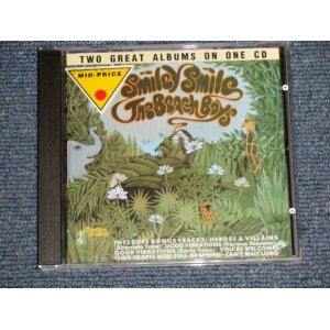 画像: THE BEACH BOYS - Smiley Smile / Wild Honey (2 in 1  +BONUS TRACKS) (NEW) / 1990 UK ENGLAND + EUROPE "BRAND NEW" CD 