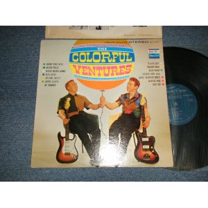 画像: THE VENTURES - THE COLORFUL VENTURES (Matrix #A)BST 8008 1 SIDE-1 CTH 1 B)BST 8008-  SIDE-2 CTH 4) "TERRE HAUTE Press in INDIANA" (Ex++/Ex++ Looks:MINT- WOBC)/ 1961 US AMERICA ORIGINAL 1st Press "TURQUOISE GREENJ Label" STEREO Used LP 