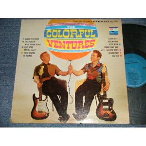 画像: THE VENTURES - THE COLORFUL VENTURES (Matrix #A)BLUE HORIZON - BST-8008 SIDE-ONE 2 B)BLUE HORIZON - BST-8008 SIDE-TWO 1) (Ex+/Ex++ Looks:Ex+) / 1964 Version US AMERICA "BLUE with BLACK Print Label" STEREO Used LP 