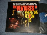 画像: THE VENTURES -  WHERE THE ACTION IS (Ex+/MINT-, Ex+++ Looks:Ex+EDSP) / 1965 US AMERICA ORIGINAL 1st Press "DARK BLUE with SILVER PRINT Label" MONO Used LP 