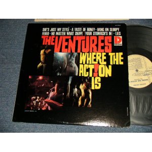 画像: THE VENTURES -  WHERE THE ACTION IS (Ex++/Ex++ Looks:Ex+++) / 1965 US AMERICA ORIGINAL "AUDITION Label PROMO" MONO Used LP 