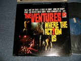 画像: THE VENTURES -  WHERE THE ACTION IS (Ex++/Ex+++ WOBC, TEAROL) / 1965 US AMERICA ORIGINAL 1st Press "DARK BLUE with SILVER PRINT Label" STEREO Used LP 