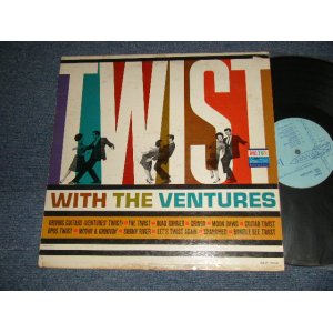 画像: THE VENTURES - TWIST PARTY VOL.2 (Matrix # A) BLP 2010  Side-1-1G   B) BLP 2010  Side-2-1F) (Ex/E+ TAPE SEAM, TEAROFC) / 1962 US AMERICA ORIGINAL 1st Press "LIGHT BLUE  Label" MONO Used LP 