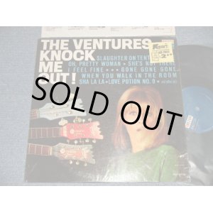 画像: THE VENTURES - KNOCK ME OUT (:With "TOMORROW'S LOVE" Version )(Matrix #)(mint-/eX++ lOOKS:eX+) /1965 US AMERICA ORIGINAL 1st Press "BLUE with SILVER Print Label" MONO Used LP 