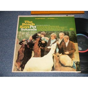 画像: THE BEACH BOYS - PET SOUNDS (Matrix #A)DT-1-2458-D13 ・→ ＊ B)DT-2-2458-B14 ・→ ＊  "LOS ANGELES Press in CA" (Ex++/Ex++ Looks:Ex+++SWOBC)/ 1966 US AMERICA ORIGINAL 1st Press "BLACK with RAINBOW Label"  "DUOPHONIC Stereo" Used LP