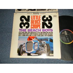 画像: The BEACH BOYS - LITTLE DEUCE COUPE (Ex++/Ex+++ Looks:Ex+) / 1963 WEST-GERMANY GERMAN ORIGINAL " BLACK with RAINBOW Ring Label" STEREO Used LP