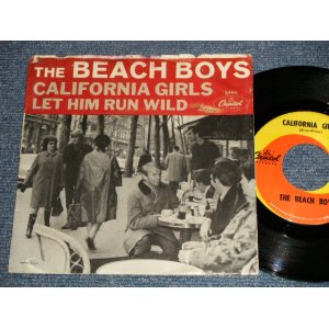 画像: THE BEACH BOYS - CALIFORNIA GIRLS  (GRAY  LOGO TITLE COVER & STRAIGHT-CUT Cover) (MATRIX F3 #3/G2)(Ex-/Ex+ STPOFC, WOL) / 1965 US AMERICA ORIGINAL Used 7" SINGLE With PICTURE SLEEVE 