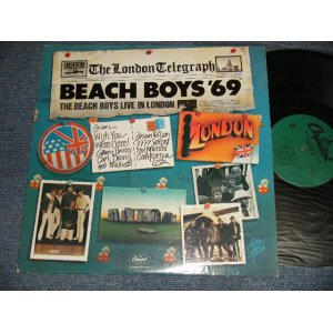 画像: The BEACH BOYS - '69 LIVE IN LONDON (Ex+++/MINT-) / 1980 US AMERICA  REISSUE "GREEN Label" Used LP