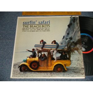 画像: The BEACH BOYS - SURFIN' SAFARI (Matrxi #A)T-1-1808 -D3 3 ＊ B)T-2-1808 -D4(?) 3 ) "LOS ANGELES Press in CA"(Ex++/Ex++) / 1962 US AMERICA ORIGINAL 1st Press "BLACK with RAINBOW Label" MONO Used LP