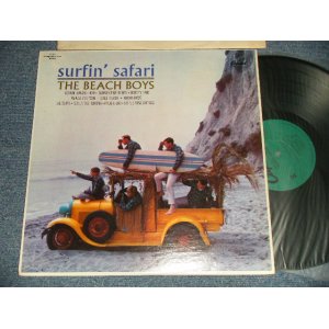 画像: The BEACH BOYS - SURFIN' SAFARI (LOUD CUT???)  (Ex+++/MINT-) / 1980 Version US AMERICA REISSUE "10 TRACKS Version" "GREEN Label" Used LP