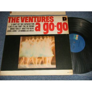 画像: THE VENTURES - A GO-GO (Ex++/Ex+ A-1:VG+++) / 1965 CANADA ORIGINAL 1st Press "BLUE with BLACK Print Label" MONO Used LP 