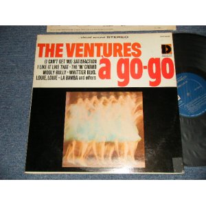 画像: THE VENTURES - A GO-GO (Ex++/Ex+++) / 1965 US AMERICA ORIGINAL 1st Press "DARK BLUE with SILVERE Print Label" STEREO Used LP 