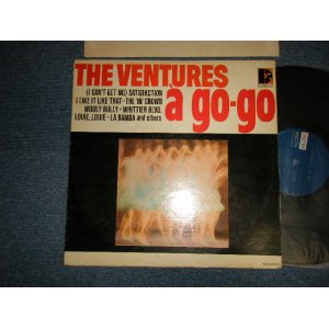 画像: THE VENTURES - A GO-GO (Ex/VG+++ EDSP) / 1965 US AMERICA ORIGINAL 1st Press "DARK BLUE with SILVER Print Label" MONO Used LP 