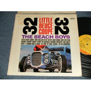 画像: The BEACH BOYS - LITTLE DEUCE COUPE (12 TRACKS) (Ex++/Ex+++ EDSP) / 1976 Version US AMERICA STRAIGHT REISSUE "YELLOW Label"  Used LP