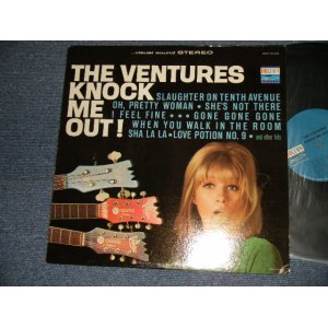 画像: THE VENTURES - KNOCK ME OUT (NO "TOMORROW'S LOVE" Version )/(Ex+++/MINT-) /  US AMERICA 2nd Press "BLUE with BLACK Print Label" Jacket: STEREO , Record: MONO Used LP 