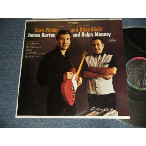 画像: JAMES BURTON & RALPH MOONEY - CORN PICKIN' AND SLICK SLIDIN' (MINT-/MINT-) / 1984 EUROPE REISSUE Used LP 