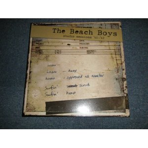 画像: The BEACH BOYS - SUTADIO SESSIONS '61-'62 (SEALED)  / 2000 ITALIA ITALY ORIGINAL "BRAND NEW SEALED" LP 