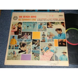 画像: The BEACH BOYS - ALL SUMMER LONG (2nd Press  "DON'T BACK DOWN" on FRONT Cover ) (Matrix #A) T1-2110-H-P7-P  B) T2-2110-I T8-P) "Decca Records, Pinckneyville Press in LOS ANGELES in CA"   (Ex/VG+++ WOFC, WOL) / 1964 US AMERICA ORIGINAL 1st Press "BLACK with RAINBOW Label" MONO Used LP