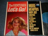 画像: THE VENTURES - LET'S GO (Ex++/Ex+) /1965 Version US AMERICA RE-PRESS 2nd Press "BLUE with BLACK Print Label" STEREO Used LP