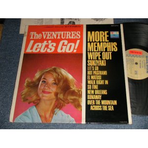 画像: THE VENTURES - LET'S GO (Ex++/Ex++) /1963 US AMERICA ORIGINAL "AUDITION Label PROMO"  STEREO Used LP