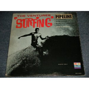 画像: THE VENTURES - SURFING (With "PIPELINE " SEAL AT FRONT COVER) (SEALED)  / 1963 USAMERICA ORIGINAL MONO "BRAND NEW SEALED" LP 