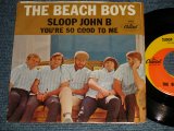 画像: THE BEACH BOYS - SLOOP JOHN B.   (MATRIX P3 #3/P1 #3)(STRAIGHT-CUT PS) / 1966 US ORIGINAL 7" SINGLE With PICTURE SLEEVE 