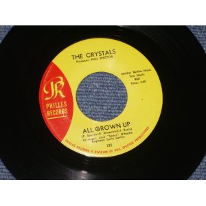 画像: THE CRYSTALS - ALL GROWN UP ( YELLOW LABEL :  MINT-/Ex+++ : ) / 1964 US ORIGINAL 7" SINGLE 