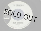 画像: THE CRYSTALS - HE'S A REBEL  ( BLUE LABEL Matrix TCY-7 & 8  Ex+++/Ex+++ ) / 1962 US ORIGINAL 7" SINGLE 