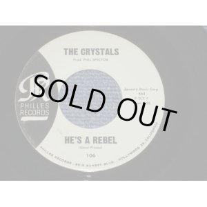 画像: THE CRYSTALS - HE'S A REBEL  ( BLUE LABEL Matrix TCY-7 & 8  Ex+++/Ex+++ ) / 1962 US ORIGINAL 7" SINGLE 