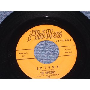 画像: THE CRYSTALS - UPTOWN  ( ORANGE LABEL  Ex-/Ex- ) / 1962 US ORIGINAL 7" SINGLE