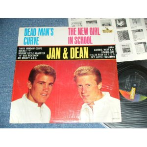 画像: JAN & DEAN - THE NEW GIRL IN SCHOOL / DEAD MAN'S CURVE "COLOR Cover " ( MINT-/MINT- )  / 1964 US ORIGINAL MONO LP 