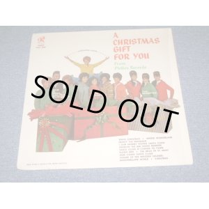 画像:  VA ( CRYSTALS+RONETTES+DARLEN LOVE+More ) - A CHRISTMAS GIFT FOR YOU ( MINT-/MINT- With SHRINK WRAP )  /  1963 US ORIGINAL 1st Press Label BLUE LABEL MONO LP