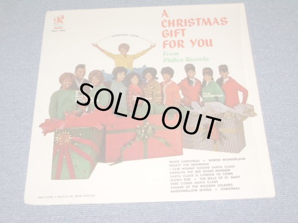 画像1:  VA ( CRYSTALS+RONETTES+DARLEN LOVE+More ) - A CHRISTMAS GIFT FOR YOU ( MINT-/MINT- With SHRINK WRAP )  /  1963 US ORIGINAL 1st Press Label BLUE LABEL MONO LP