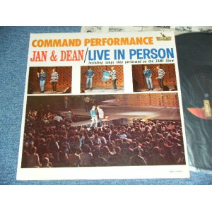 画像: JAN & DEAN - COMMAND PERFORMANCE : LIVE IN PERSON  ( Ex++/MINT- )  / 1965 US ORIGINAL MONO   LP 