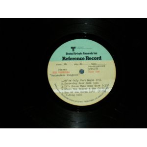 画像: THE VENTURES - CARPENTERS SONGBOOK ( TEST PRESS : ACETATE )  / 1974 US ORIGINAL TEST PRESS : ACETATE LP