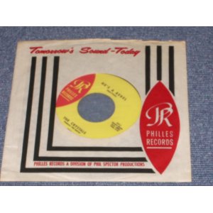 画像: THE CRYSTALS - HE'S A REBEL  ( YELLOW LABEL Matrix 45-TCY-7 & 8  MINT-/Ex+++ ) / 1964? US ORIGINAL 7" SINGLE 