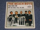 画像: THE BEACH BOYS - FUN FUN FUN (  BRIAN CREDIT ) /  1964 US  Original 7"Single  With PICTURE SLEEVE 