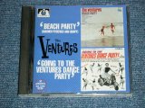 画像: THE VENTURES - BEACH PARTY + GOING TO THE DANCE PARTY ( 2 in 1 : EX+/MINT )/ 1996  UK& EU Used CD 