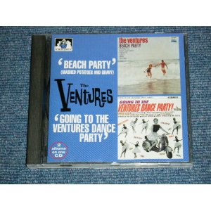 画像: THE VENTURES - BEACH PARTY + GOING TO THE DANCE PARTY ( 2 in 1 : EX+/MINT )/ 1996  UK& EU Used CD 