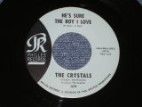 画像: THE CRYSTALS - HE 'S SURE THE BOY I LOVE ( Matrix # 45-TCY-9 RE-1 : non Credit : BLUE  LABEL  MINT-/MINT- ) / 1962 US ORIGINAL 7" SINGLE 