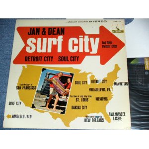 画像: JAN & DEAN - SURF CITY ( Ex+/Ex+ )  / 1963 US ORIGINAL STEREO  LP 