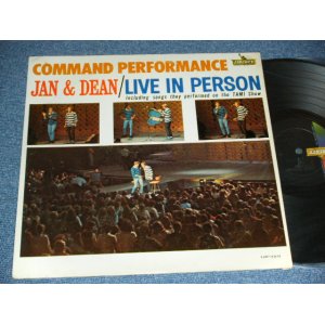 画像: JAN & DEAN - COMMAND PERFORMANCE : LIVE IN PERSON  ( Ex+/Ex++ )  / 1965 US ORIGINAL MONO   LP 