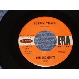 画像: THE MOMENTS ( on Guitar JERRY McGEE  Of THE VENTURES' LEAD GUITARIST Maybe... ) - SURFIN' TRAIN  /  1963 US ORIGINAL 7"45's Single 