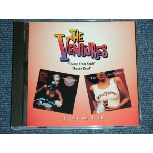 画像: THE VENTURES - THEME FROM SHAFT + ROCKY ROAD  ( 2 in 1+ BONUS TRACK ) / 1997 US Used  CD 