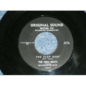 画像: THE TEEN BEATS - THE SLOP BEAT / 1960 US  ORIGINAL 7" SINGLE 