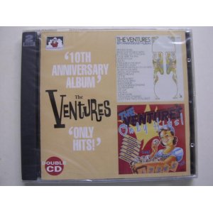 画像: THE VENTURES - 10TH ANNIVERSARY ALBUM + ONLY HITS  (  4LPs in 2 CDs ) / 1998  UK& EU SEALED  2 CD 