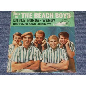 画像: THE BEACH BOYS - FOUR BY THE BEACH BOYS   / 1964 US ORIGINAL 7"33rpm EP With PICTURE SLEEVE